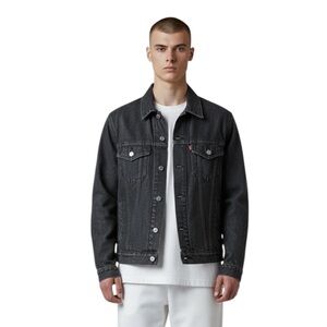 Levi’s Black Denim Trucker Jean Jacket
